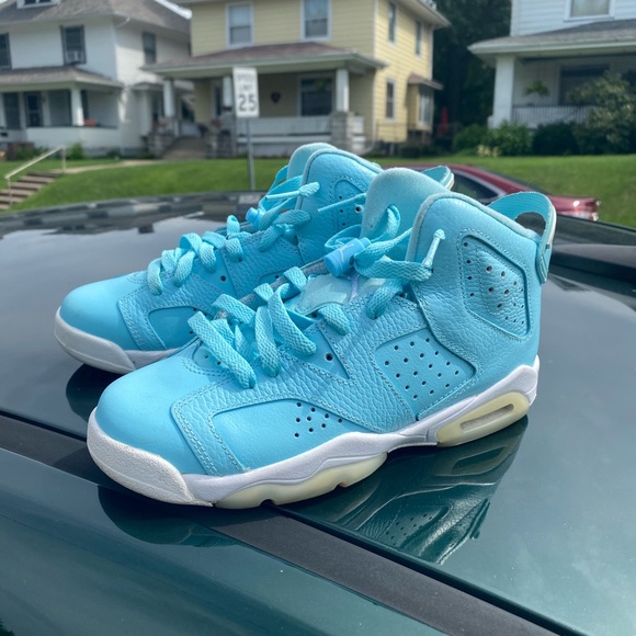 retro 6s blue